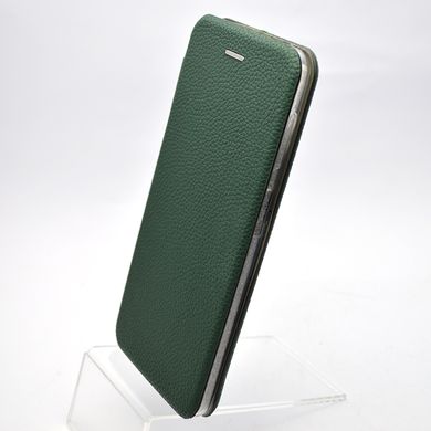 Чехол книжка Premium ART для Samsung A22/M32 Galaxy A225/M325 Dark Green/Зеленый