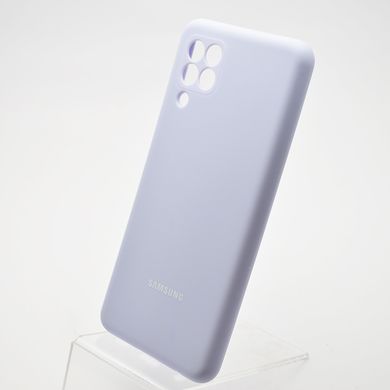 Чехол накладка Silicon Case Full Cover для Samsung A225/M325 Galaxy A22/M32 Lilac/Лиловый
