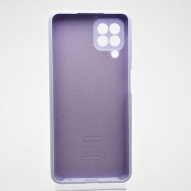 Чехол накладка Silicon Case Full Cover для Samsung A225/M325 Galaxy A22/M32 Lilac/Лиловый