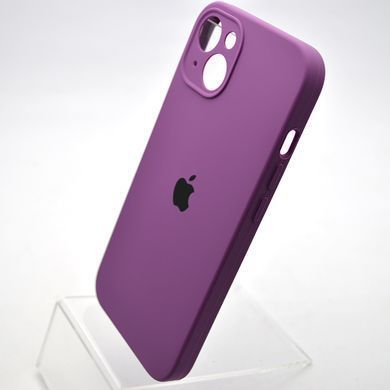 Силіконовий чохол накладка Silicon Case Full Camera для iPhone 15 Plus Purple