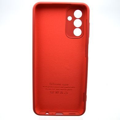 Чохол накладка Silicon Case Full Camera для Samsung A047 Galaxy A04s Red