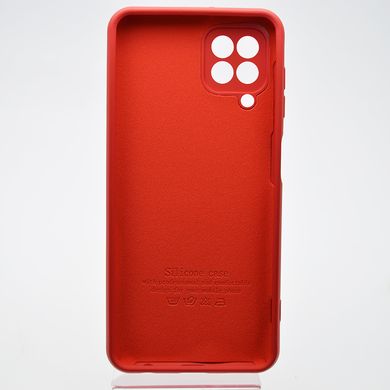 Чохол накладка Silicon Case Full camera для Samsung A225 Galaxy A22 Red/Красный