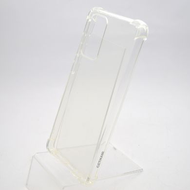 Силиконовый прозрачный чехол накладка TPU WXD Getman для Samsung A72 Galaxy A725 Transparent/Прозрачный