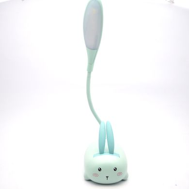 Дитяча настільна лампа 2191A Kids Design Rabbit 400mHa Mint/Бірюзова
