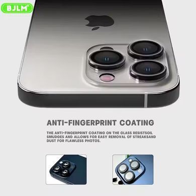 Захисне скло на камеру BJLM King King OG Pure Glass для Apple iPhone 13 Pro/13 Pro Max Silver