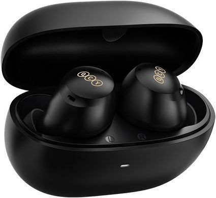 Безпровідні навушники TWS (Bluetooth) QCY HT07 Чорні