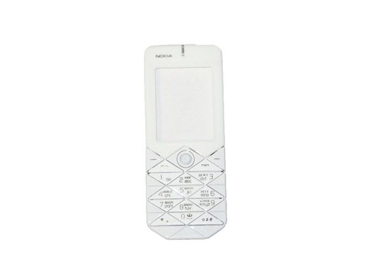 Передняя панель Nokia 7500 White HC