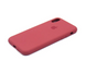 Чехол накладка Silicone Case Full Cover для iPhone Xs Max Красный