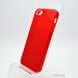 Чехол силиконовый с блестками TWINS для iPhone 5 Red