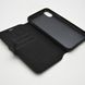 Чохол книжка BMW Embossed Hexagon Real Leather Booktype Case для iPhone X/Xs Black