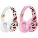 Детские беспроводные наушники с Mickey Mouse Bluetooth AH-803L (Розовый)