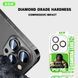 Захисне скло на камеру BJLM King King OG Pure Glass для Apple iPhone 13 Pro/13 Pro Max Silver