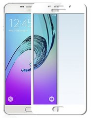 Защитное стекло Silk Screen для Samsung A510 Galaxy A5 (2016) (0.33mm) White тех. пакет