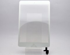Сенсор (тачскрин) Apple iPad Mini/Mini 2 A1432/A1454 (PN: 820-3291-A) с кнопкой HOME Белый Оригинал