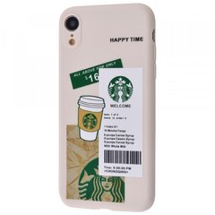 Чехол накладка Brand Picture Case (TPU) для iPhone XR (happy time)