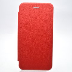Чехол книжка Premium ART для Samsung A22/M32 Galaxy A225/M325 Red/Красный