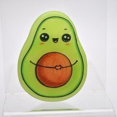 Универсальный держатель для телефона (попсокет) PopSocket Fruits Авокадо Smile 16