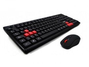 Игровой набор (клавиатура+мышь) HAVIT HV-KB257GCM Wireless USB (Black)