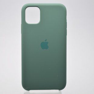 Чехол накладка Silicon Case для iPhone 11 Pine Green
