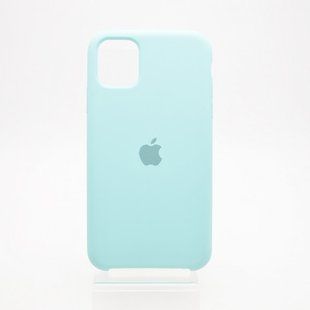 Чехол накладка Silicon Case для iPhone 11 Sea Blue