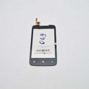 Сенсор (тачскрін) Lenovo A390 чорний Original TW