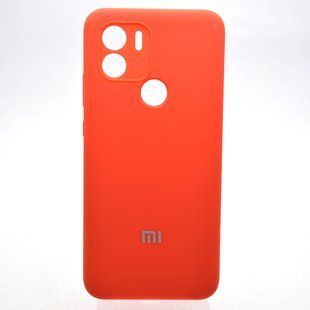 Чехол накладка Silicon Case Full Camera Lakshmi для Xiaomi Redmi A1 Plus/Poco C50 Red