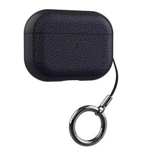 Чехол накладка Leather Ring для Apple Airpods Pro 2 Синий