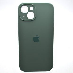 Силиконовый чехол накладка Silicon Case Full Camera для iPhone 13 Pine Needle Green