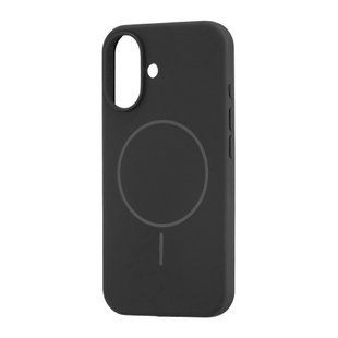 Чохол накладка Silicon Case Slim MagSafe для Apple iPhone 16 Charcoal Gray