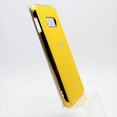 Чохол глянцевий з логотипом Glossy Silicon Case для Samsung G970 Galaxy S10e Yellow