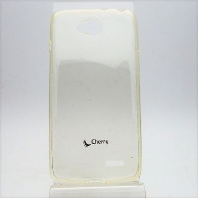 Чехол накладка силикон Cherry UltraSlim Econom LG L90 White
