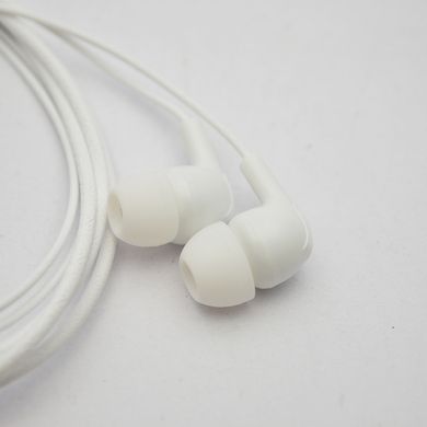 Навушники провідні з мікрофоном ANSTY E-055 3.5mm White