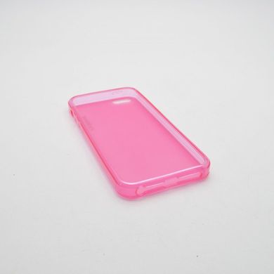 Чехол накладка Capdase силикон iPhone 5 Pink Econom