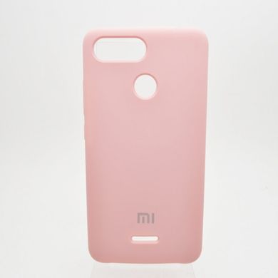 Чохол накладка Silicon Cover for Xiaomi Redmi 6 Pink (C)