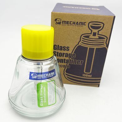 Ємність для спирту скляна з дозатором Mechanic SD150B (150 ml)