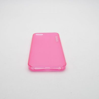 Чехол накладка Capdase силикон iPhone 5 Pink Econom