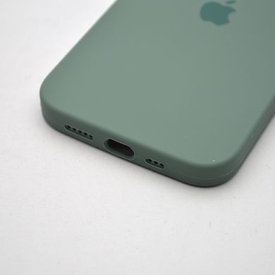 Силиконовый чехол накладка Silicon Case Full Camera для iPhone 13 Pine Needle Green