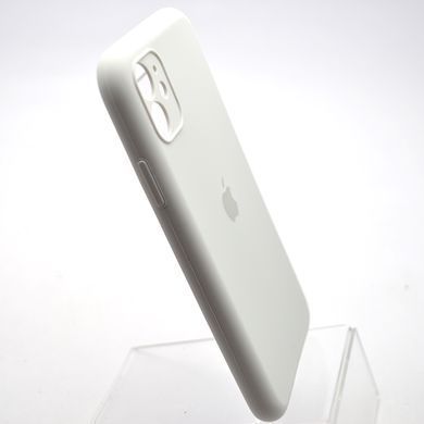 Силиконовый чехол накладка Silicon case Full Camera для iPhone 11 White