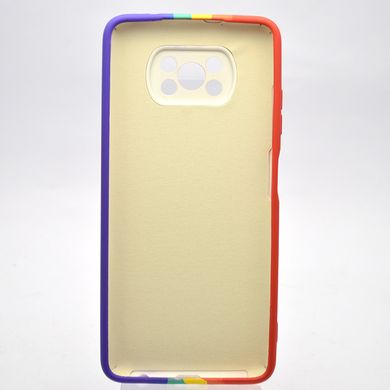 Чохол з райдужним дизайном Silicon Case Watercolor для Xiaomi Poco X3 №2