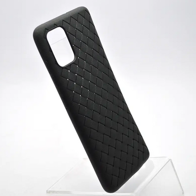 Чехол накладка Weaving Samsung A315 Galaxy A31 Черный