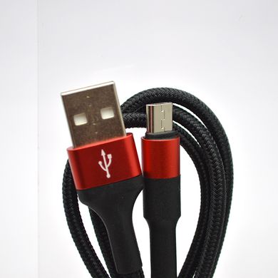 Кабель Tornado TX7 Nylon Cable Micro USB 2.4A 1M Black