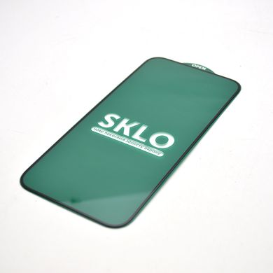 Защитное стекло SKLO 5D для iPhone 14 Pro Max/15 Plus Black (тех.пак.)