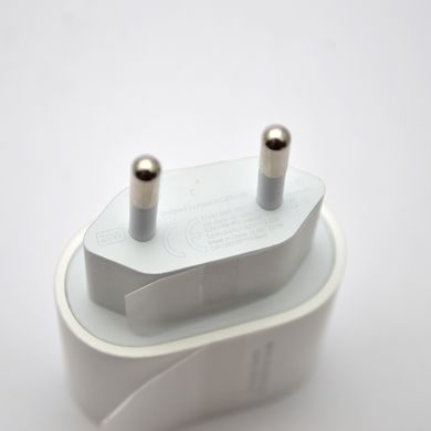 Зарядное устройство (адаптер) iPhone USB-C 20W Power Adapter (MHJE3ZM/A) White
