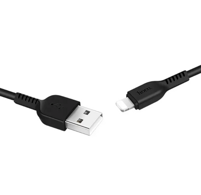 Кабель Hoco X20 Flash Lightning Чорний