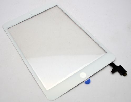 Сенсор (тачскрін) Apple iPad Mini/Mini 2 A1432/A1454 (PN: 820-3291-A) з кнопкою HOME Білий Оригінал