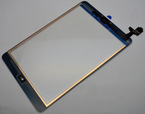 Сенсор (тачскрін) Apple iPad Mini/Mini 2 A1432/A1454 (PN: 820-3291-A) з кнопкою HOME Білий Оригінал