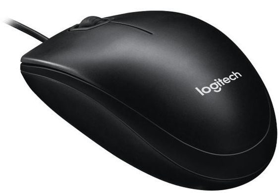 Мышка проводная Logitech M100 Black (910-006652)