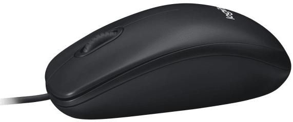 Мышка проводная Logitech M100 Black (910-006652)