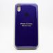 Чехол накладка Silicon Case для iPhone XS Max 6.5" Violet (34) (C)
