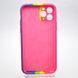 Чохол з райдужним дизайном Silicon Case Rainbow Full Camera для iPhone 11 Pro №5